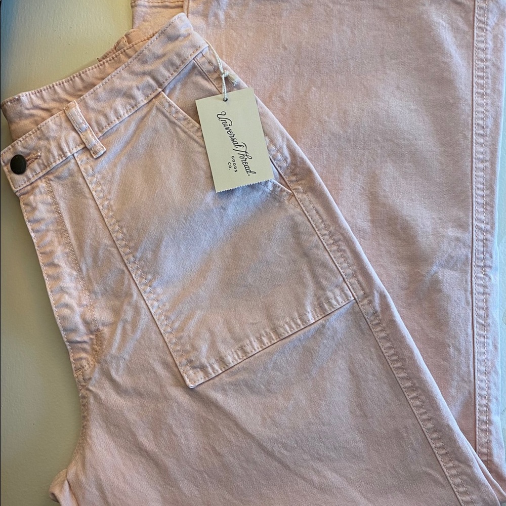 Light Pink Wide Leg Pants